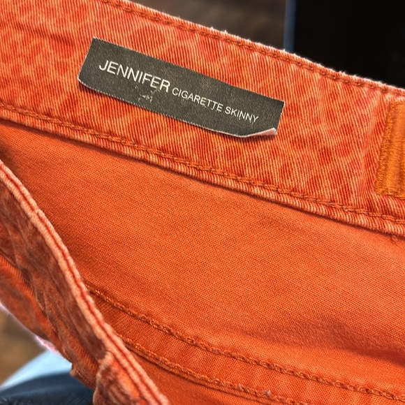 Kut from the Kloth Jennifer cigarette skinny snakeskin jeans size 2 - Picture 6 of 8